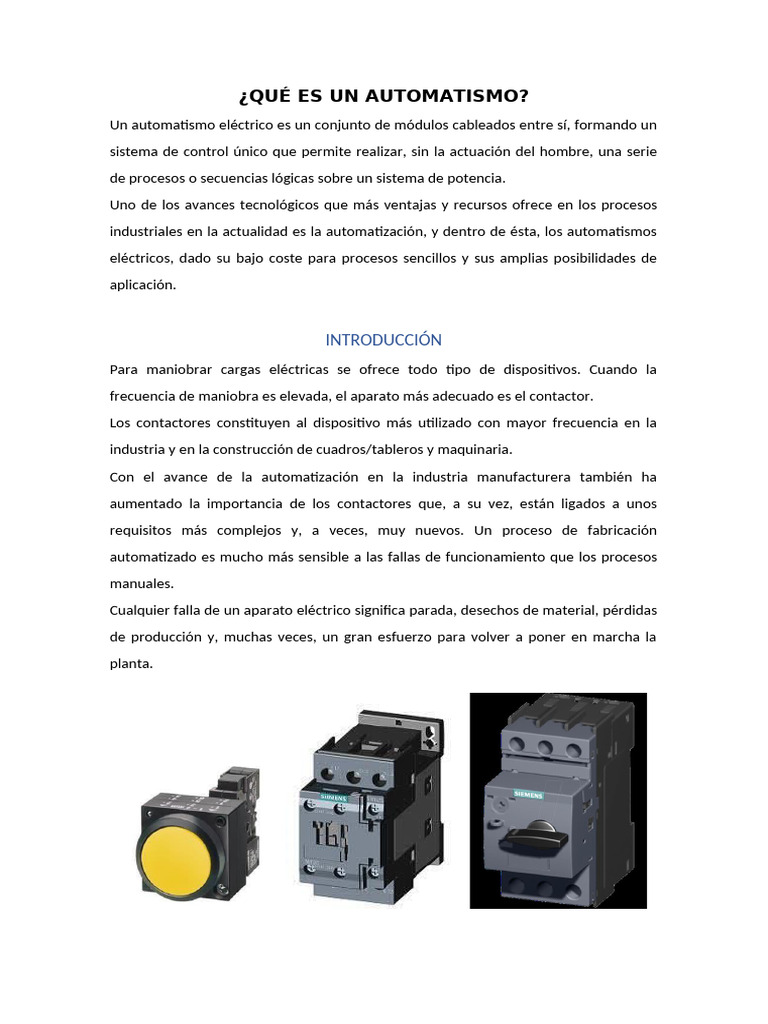 Qué Es Un Automatismo | PDF
