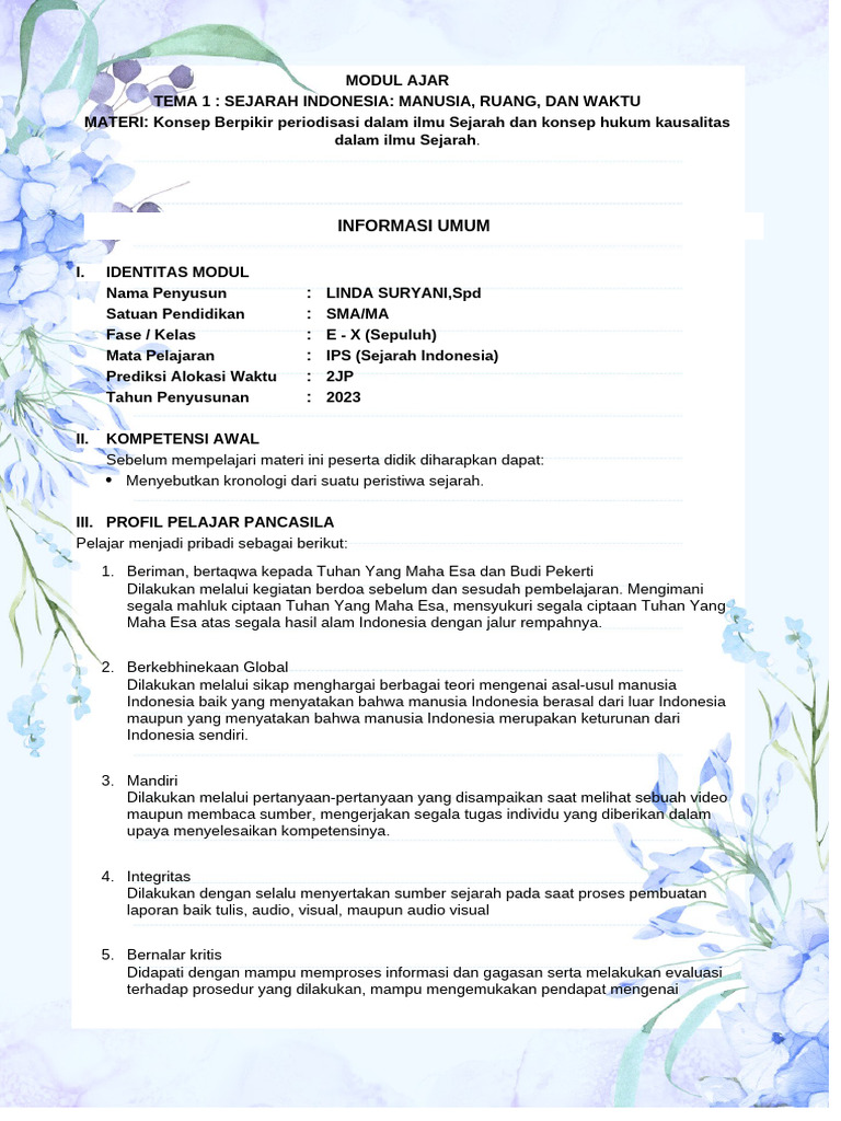 Modul Ajar | PDF