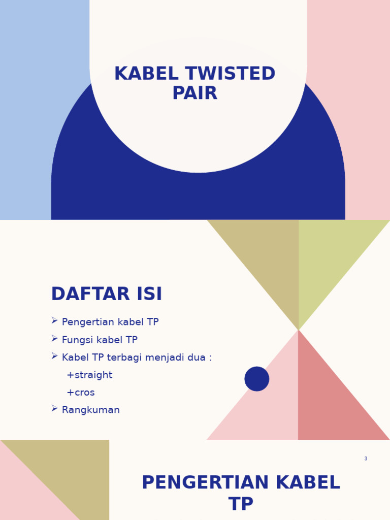Kabel Twisted Pair | PDF