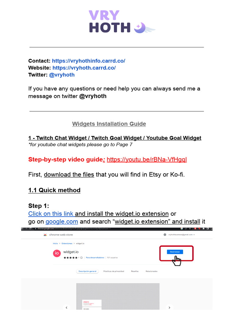 Instructions | PDF