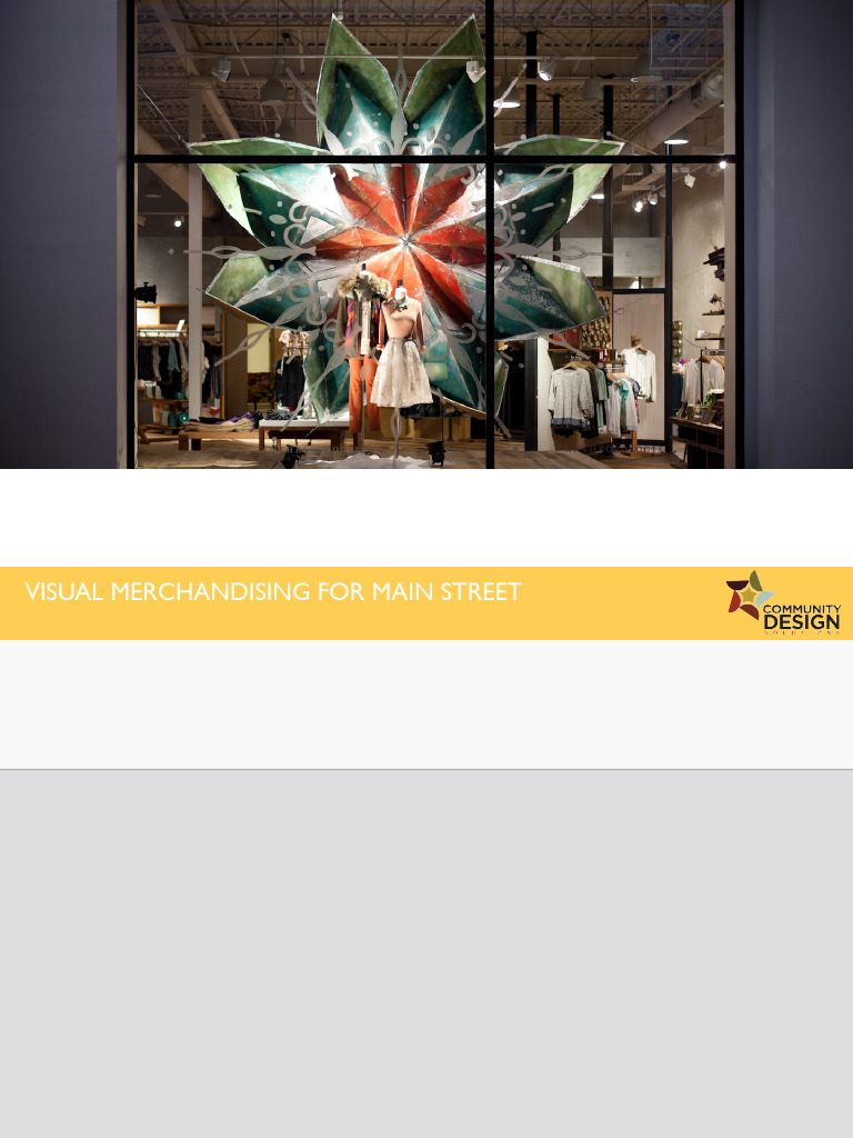 Visual Merchandising Store Front Display Workshop Pdf