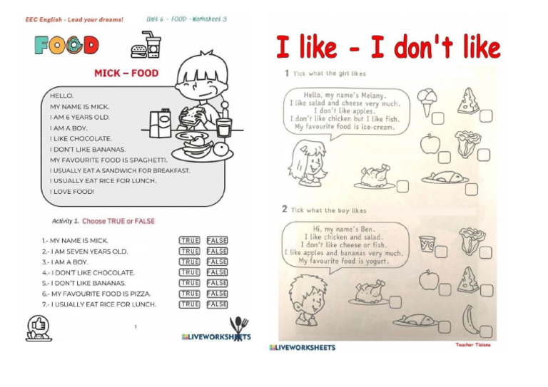 Soal Food Kelas 3 Pdf