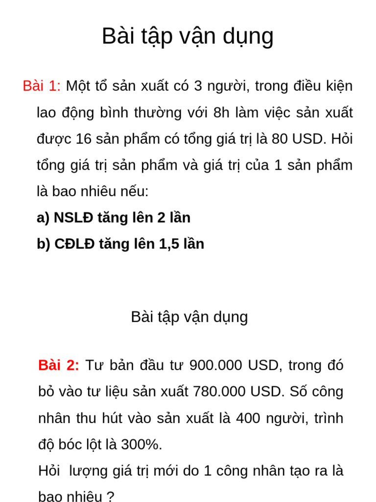 Bai Tap KTCT | PDF