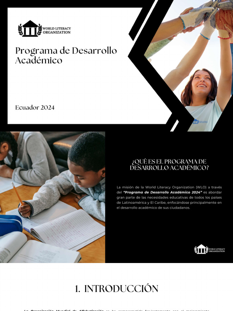 Programa de Desarrollo Académico LAC 2024 ACT JUL | PDF