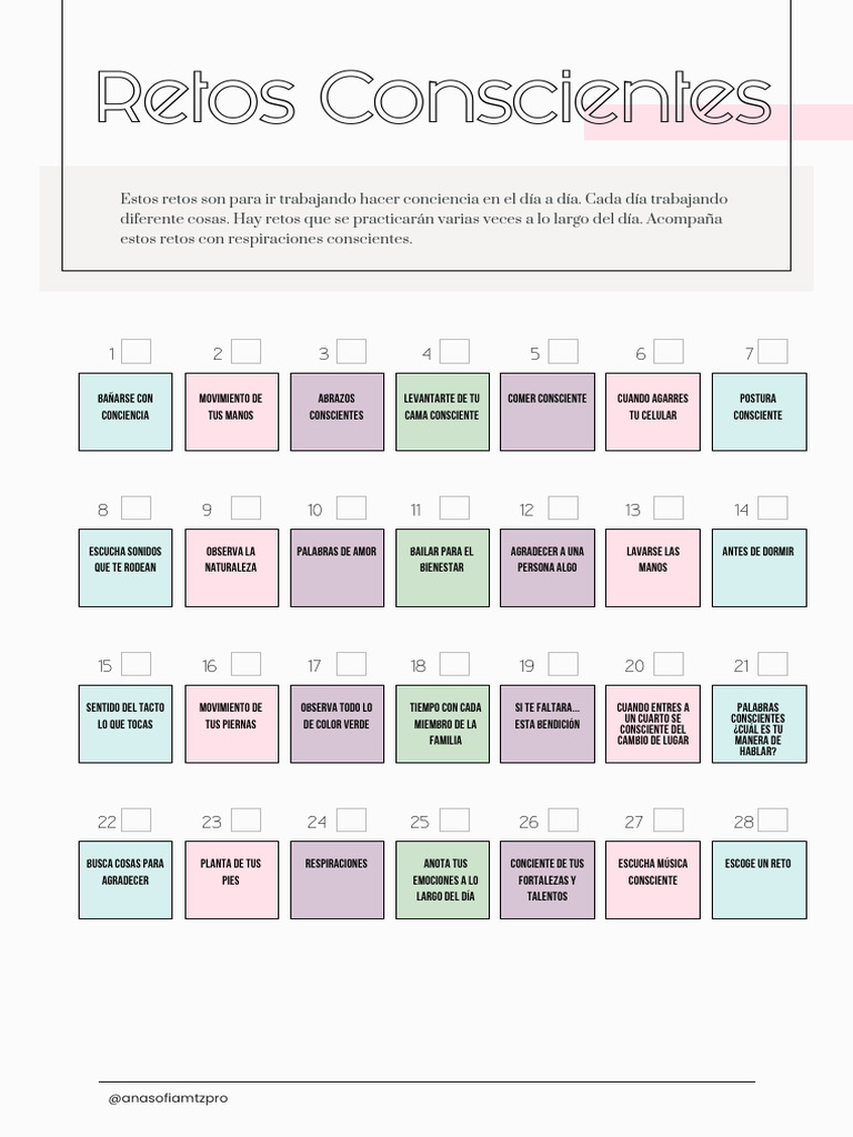 Retos Conscientes | PDF