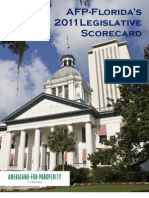 2011 Legislative Scorecard