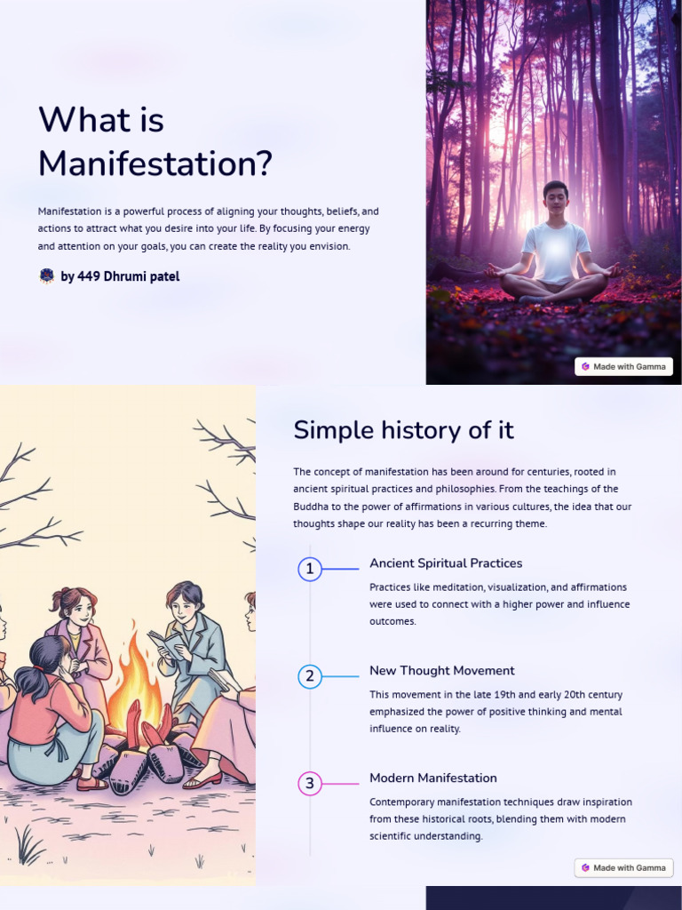 What Is Manifestation PDF
