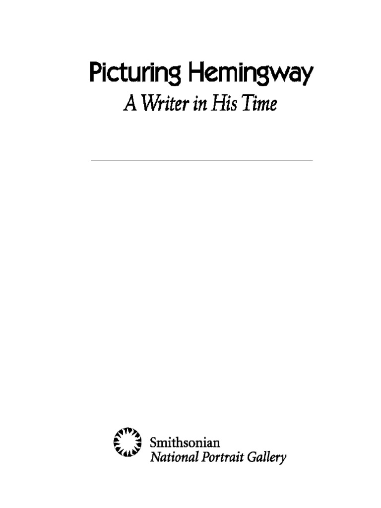 Hemingway Wokshop Modified | PDF | Ernest Hemingway | Language Arts ...