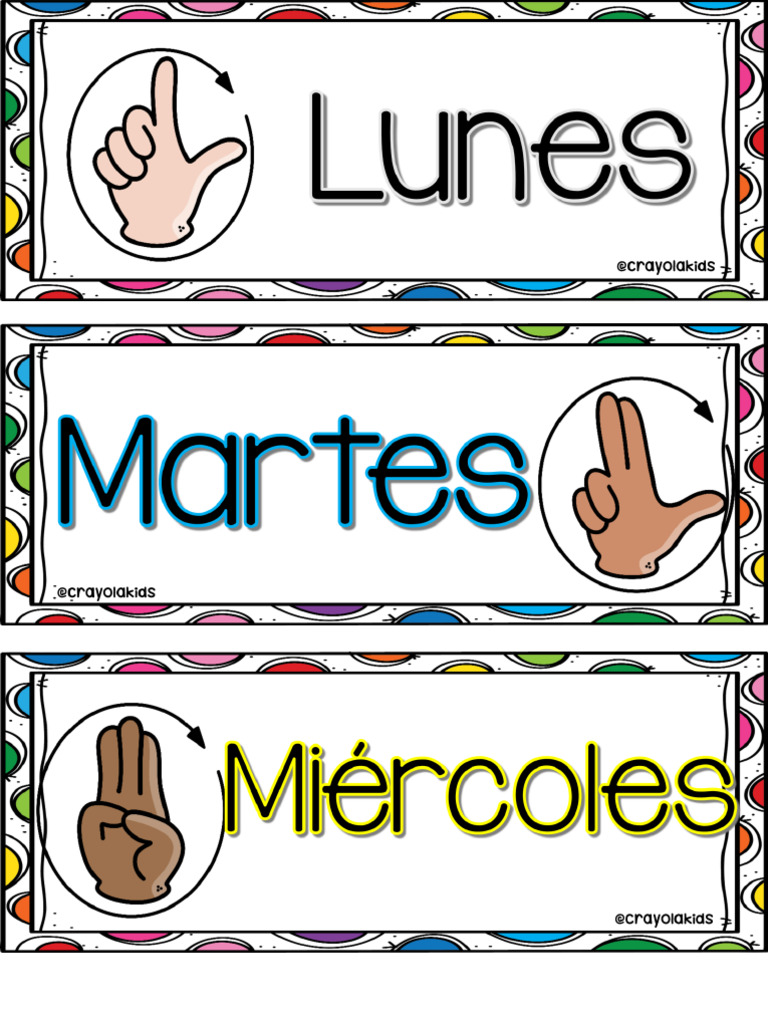 DIAS DE LA SEMANA LSM (1) PDF