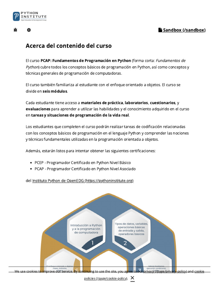 Edube Interactive - Fundamentos de Programación en Python - Programa ...