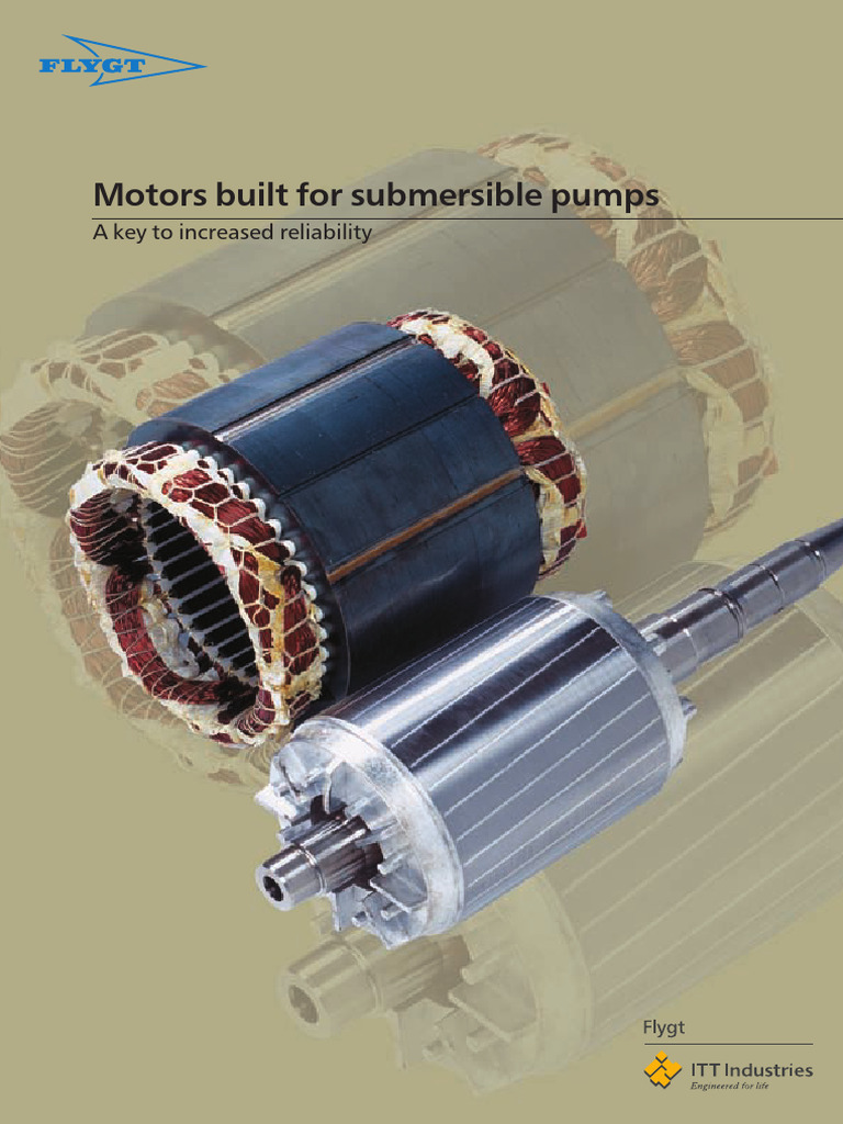Motors Built For Submersible Pumps | PDF | Electric Motor | Insulator ...