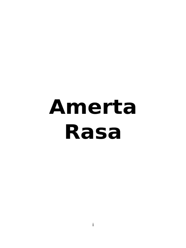 Amerta Rasa | PDF