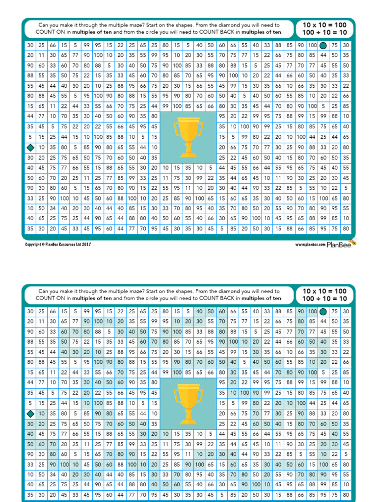 Multiple Mazes x10 | PDF