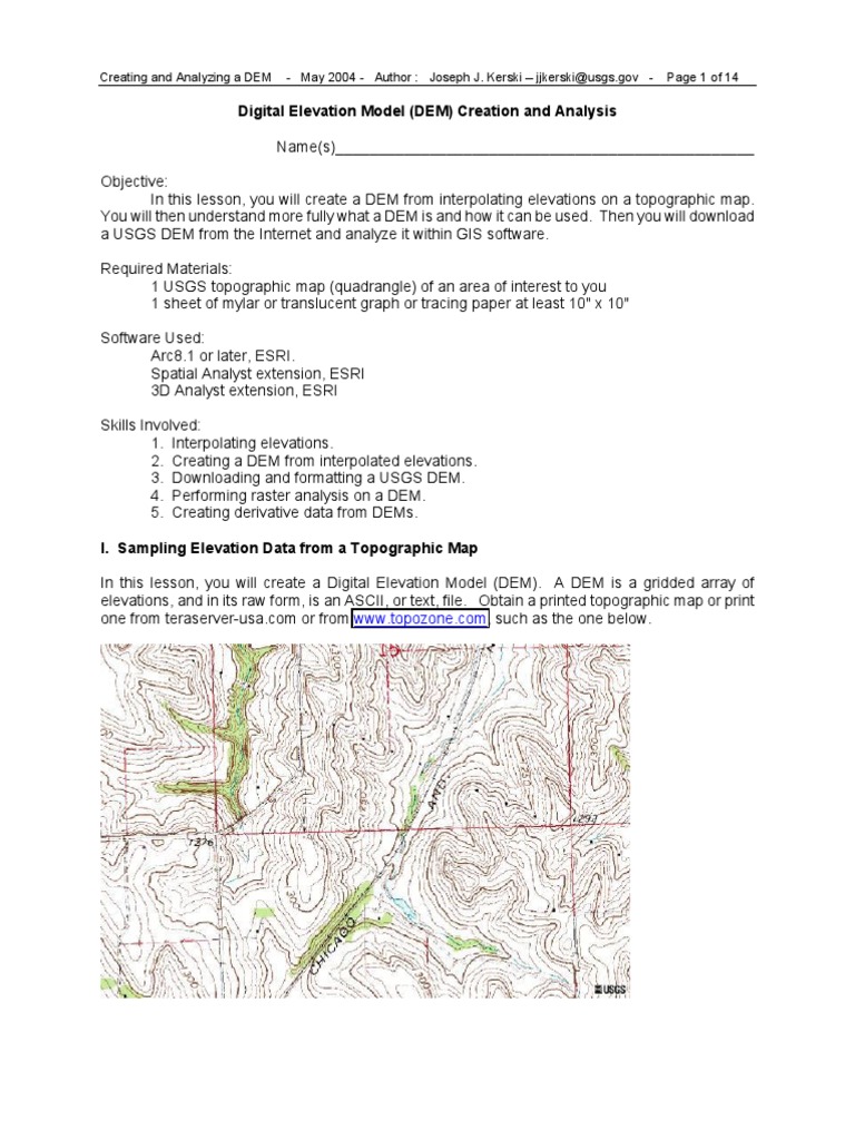 Creating Analyzing Dem Lesson | PDF