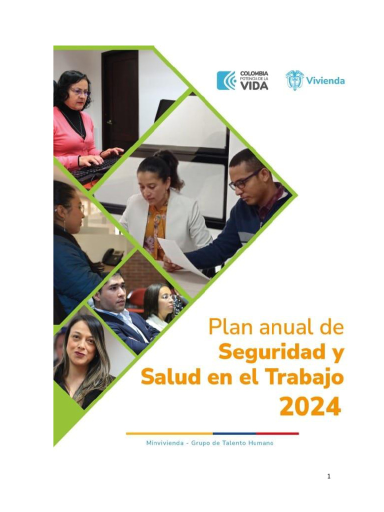 Plan Anual de Seguridad y Salud en El Trabajo 2024 | PDF