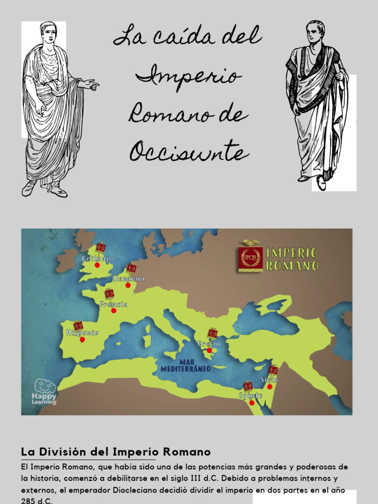 Causas de la Caída del Imperio Romano | PDF | imperio Romano | Viajes y ...