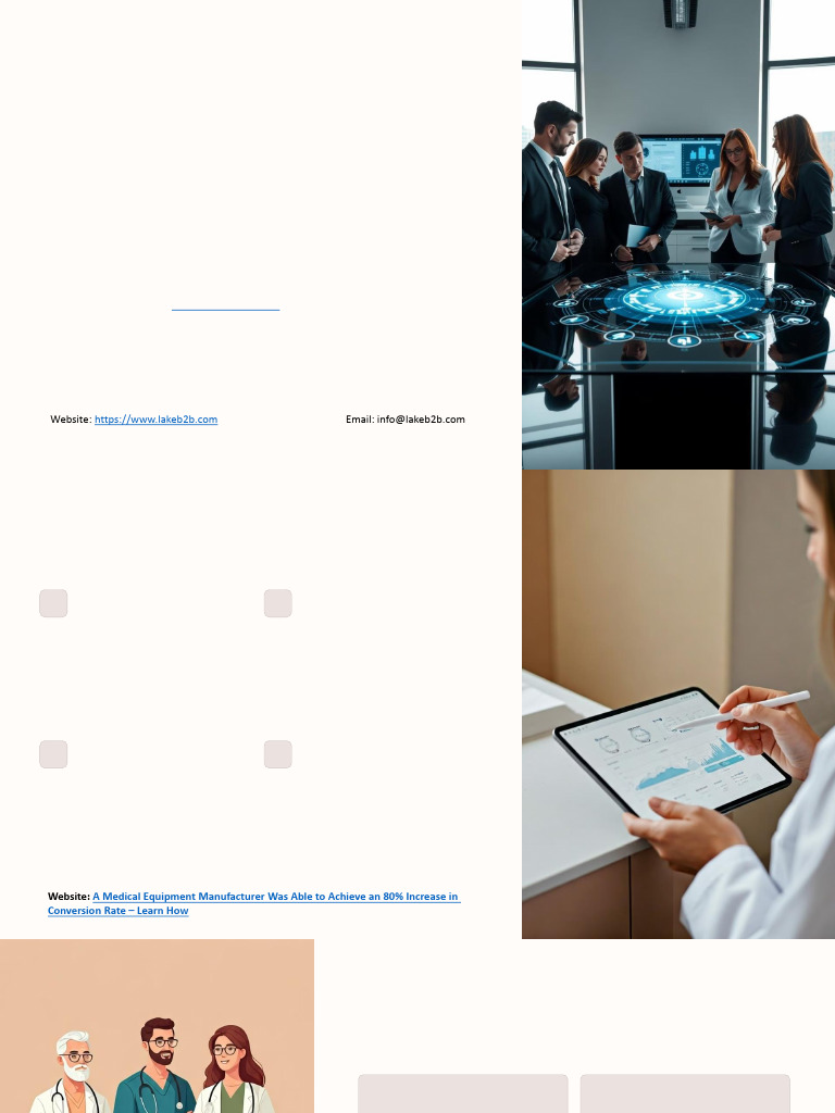 Medical Equipment Sales Strategies Guide | PDF | Sales | Customer