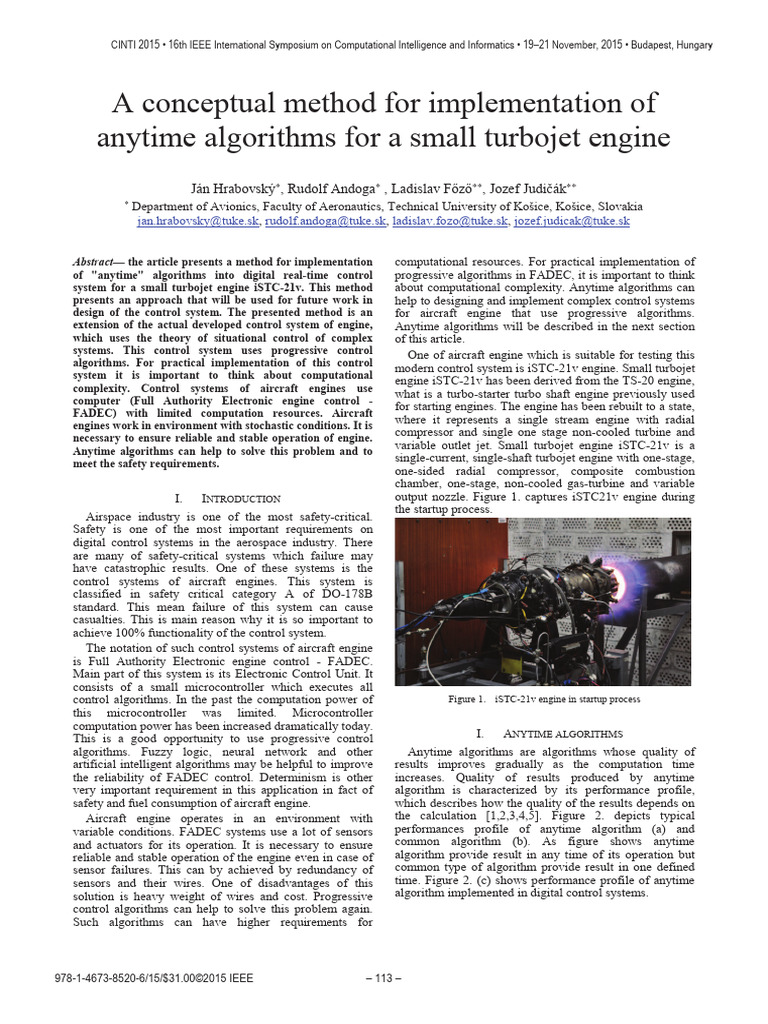A Conceptual Method For Implementation of Anytime Algorithms For A ...