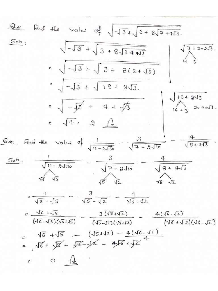 1581 Power Surds & Indices Notes 12 04┈━═ - °℞?多їη ??๏?° - ═━┈Teamj | PDF