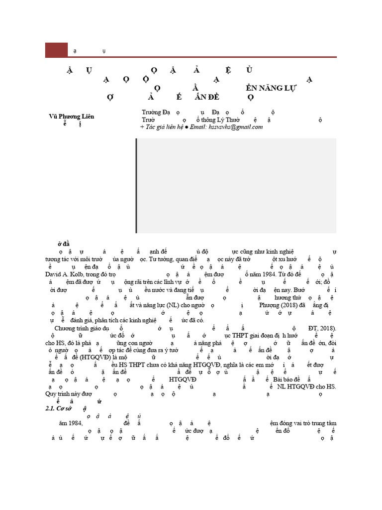 V PHNG Lin Nguyn TH Hoa | PDF