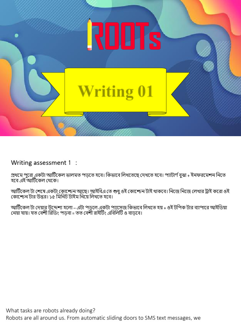 Writing 01 | PDF