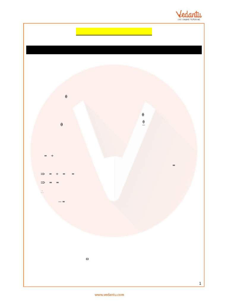 Jee Advanced Rotational Motion Important Questions Pdf