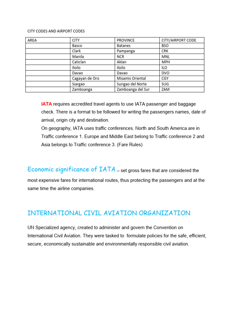 TPC 6 Aviation Part 2 | PDF
