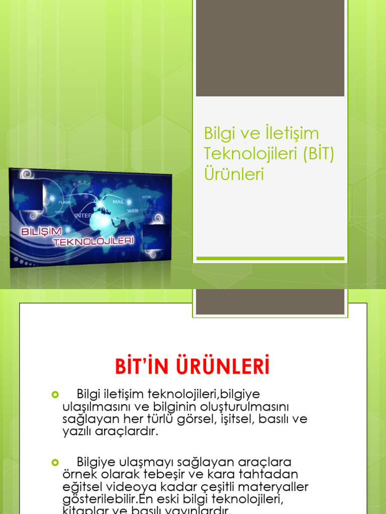 Bit Ürün Ve Çeşitleri | PDF
