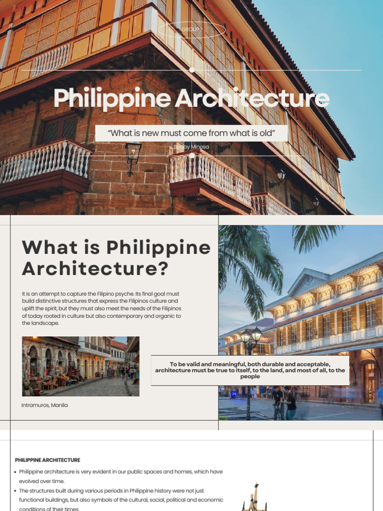 Philippine Architecture Pdf