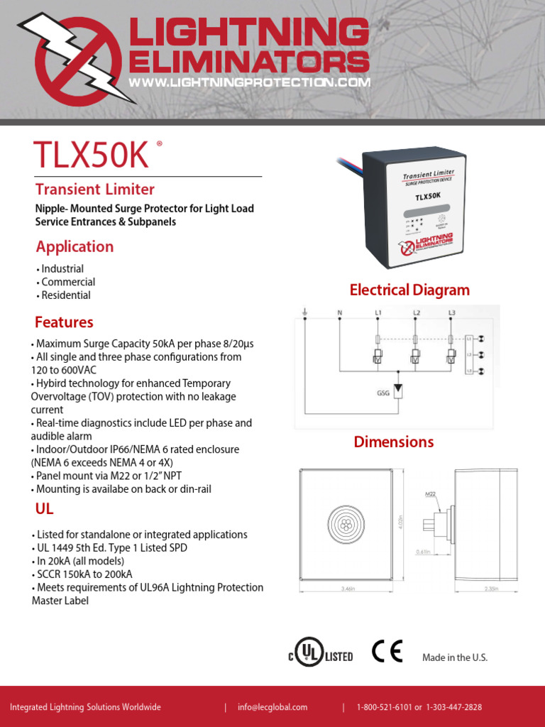 TLX50K-Datasheet F 1 | PDF | Alternating Current | Electrical Equipment
