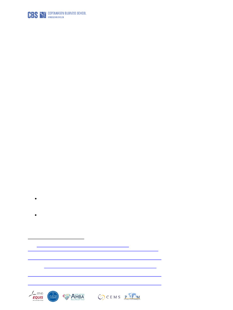 Cbs RDM Policy | PDF
