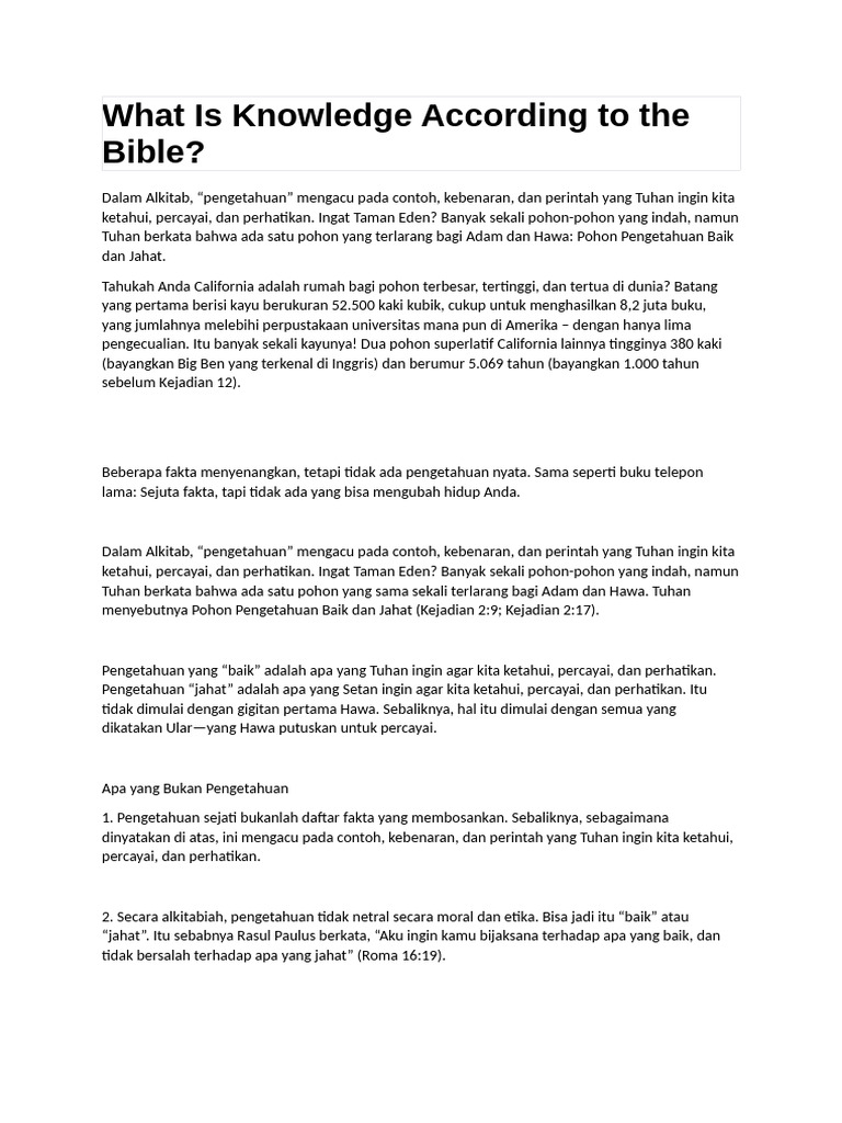 2 Knowledge | PDF