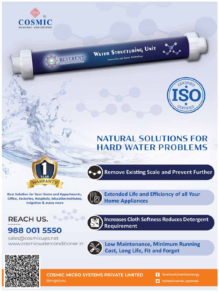 Water Structuring Unit | PDF