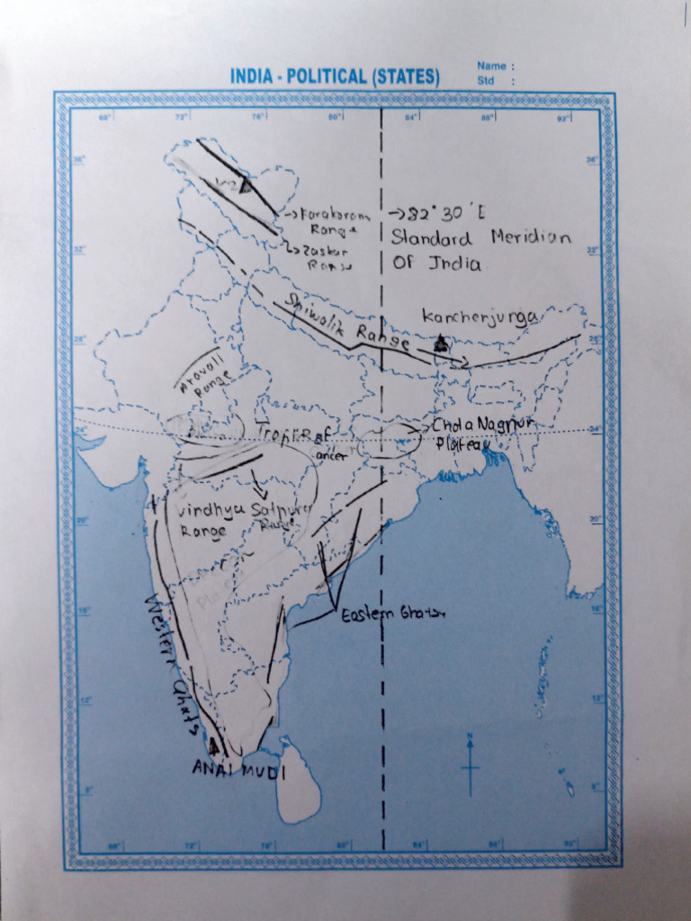 Term I History and Geography Maps | PDF