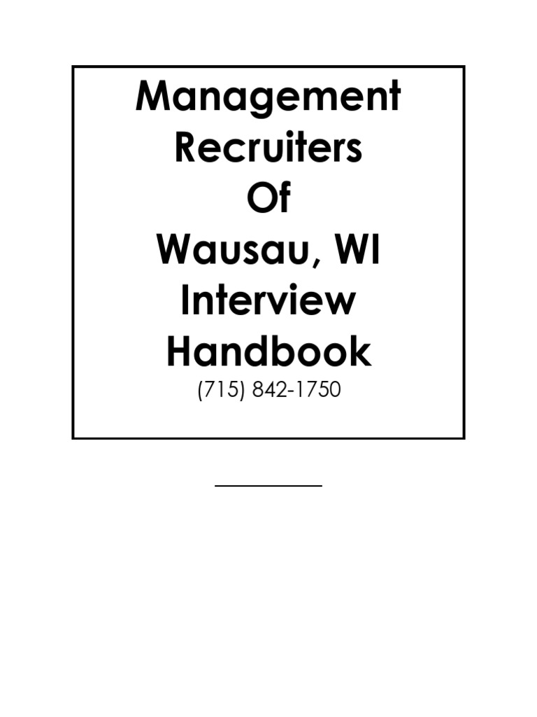 Mri interview handbook pdf