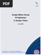 Download Surpac Pit_optimiser Tutorial by Andrs Jimnez SN77369624 doc pdf