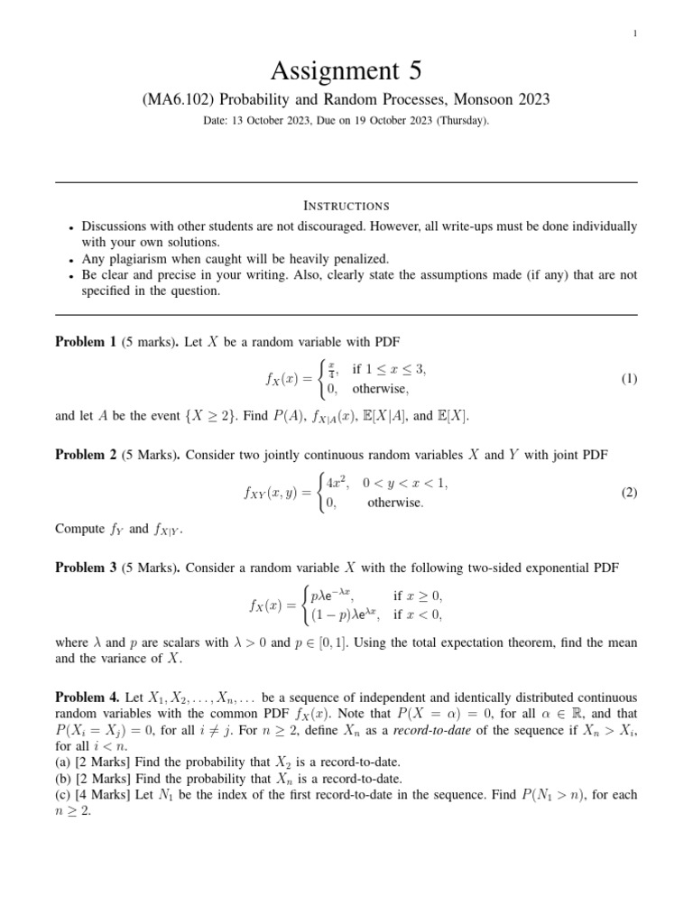 PRP Assignment 5 | PDF