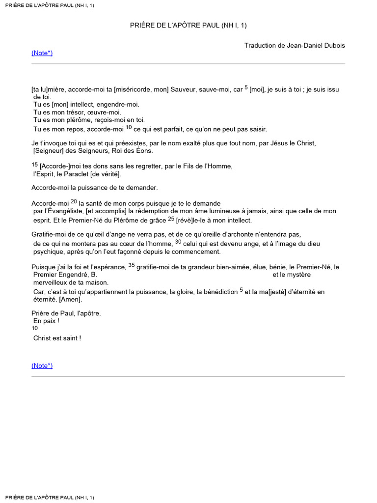 Codex I | PDF