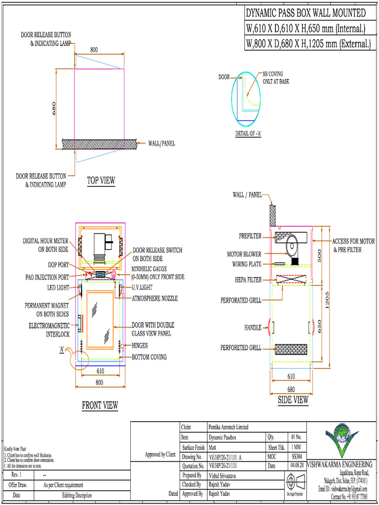 Pontika DPB 610 X 610 X 650mm-Model | PDF