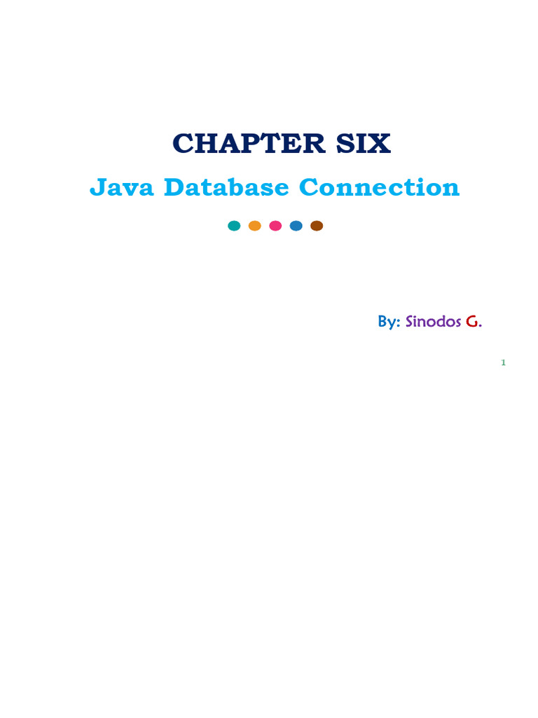 Java Chapter 6 | PDF