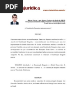 Artigo - O fim da constituição dirigente