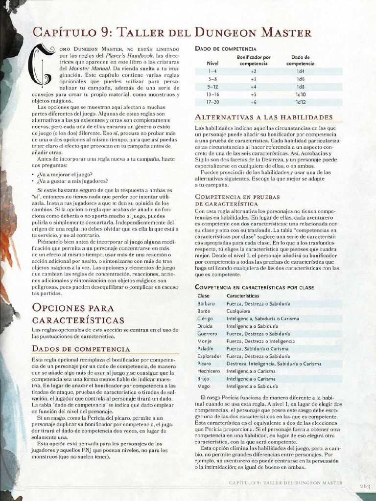Cap.9 Manual Del Dungeon Master | PDF