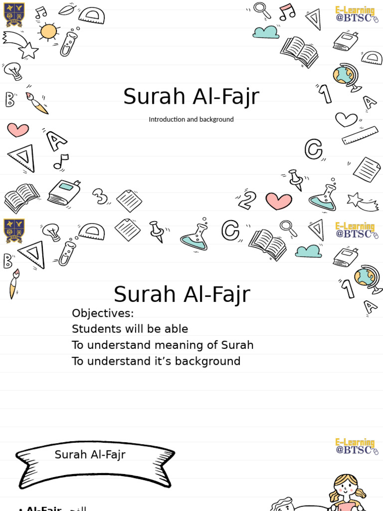 Surah Al-Fajr | PDF