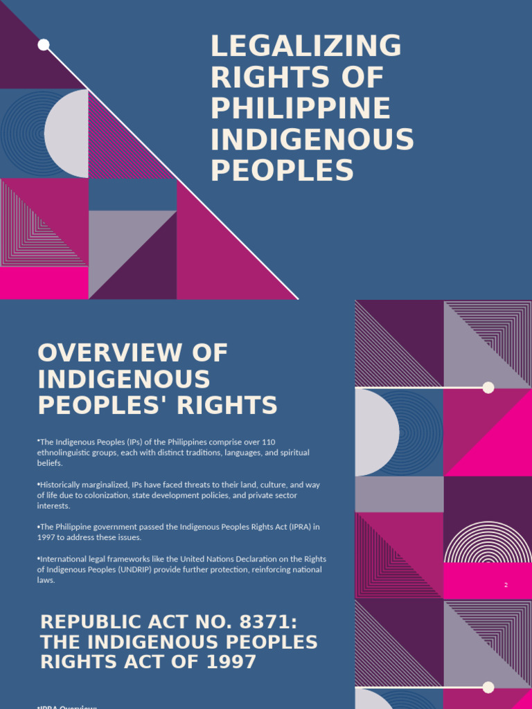 Legalizing Rights of Philippine Indigenous Peoples | PDF