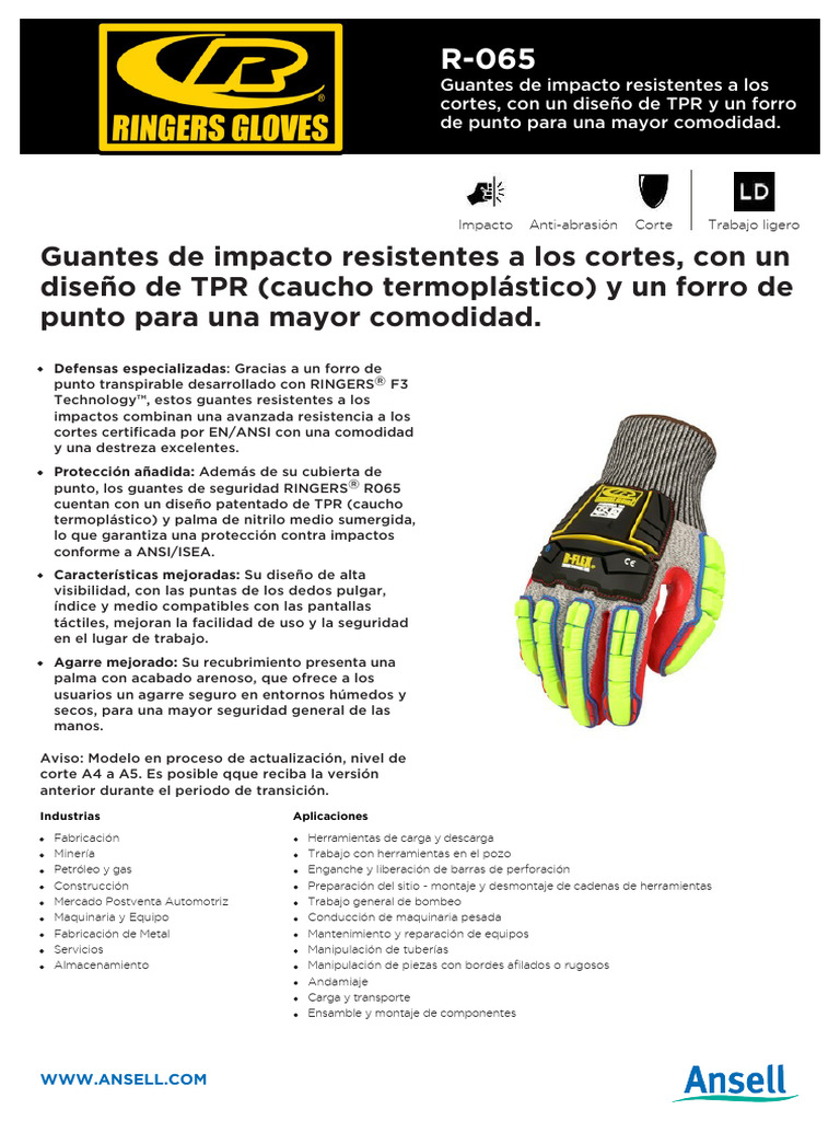 Ringers-R065 Pds MX | PDF