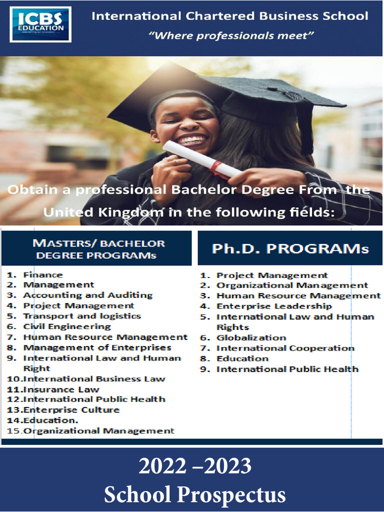 ICBS International Programs | PDF
