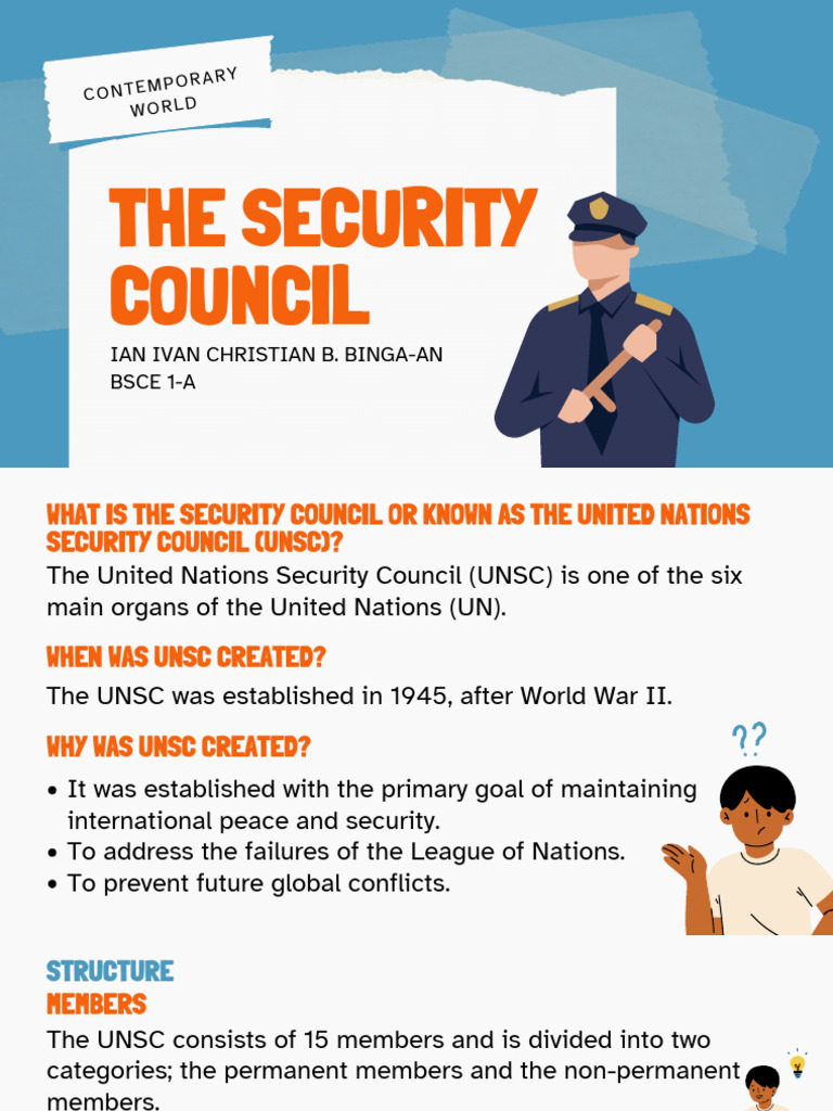 Security Council | PDF