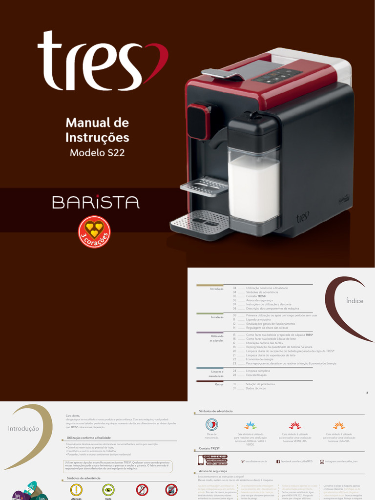 Manual - Barista G | PDF