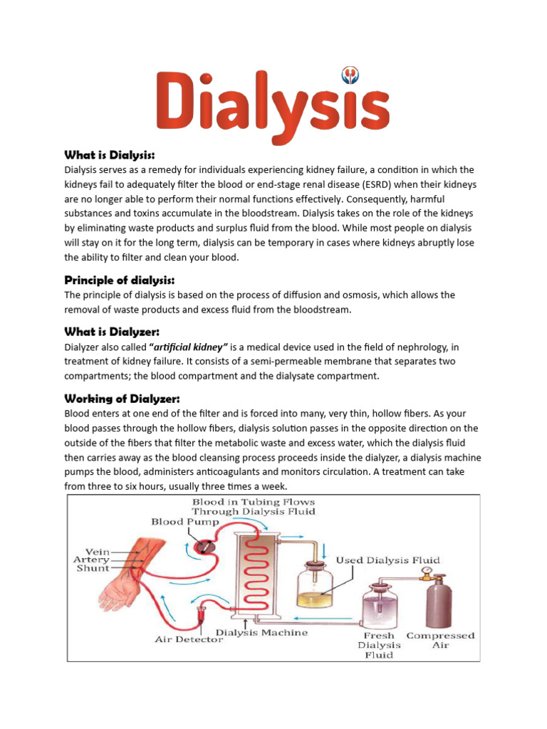Dialysis | PDF