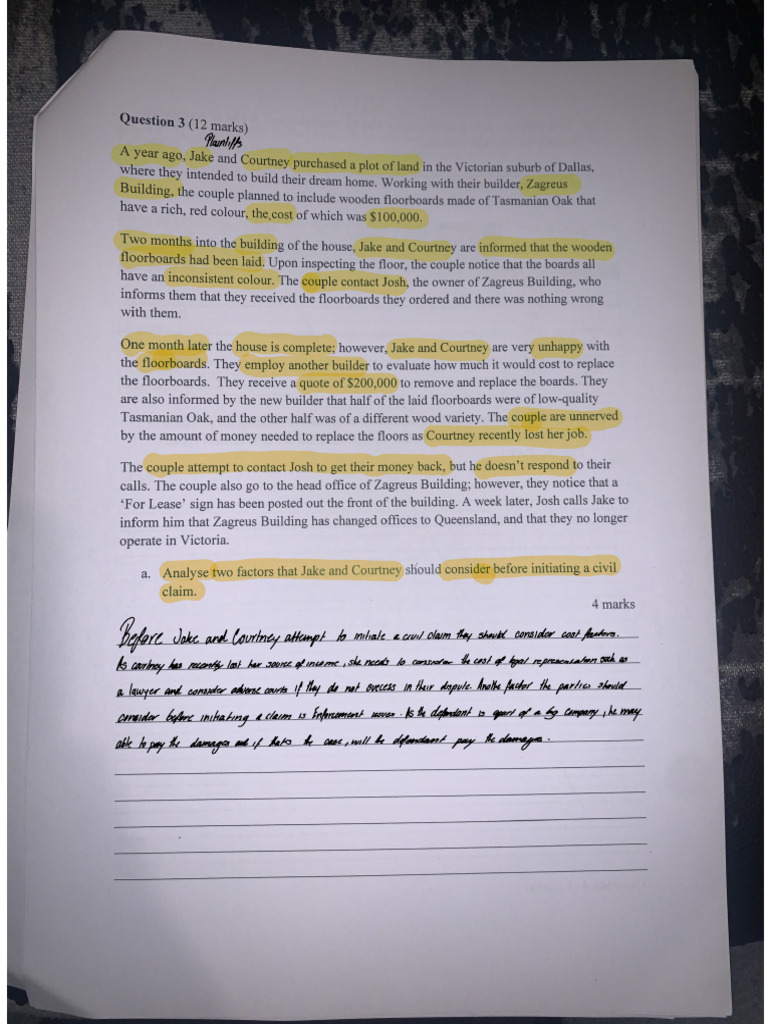 Legal Studies Notes | PDF